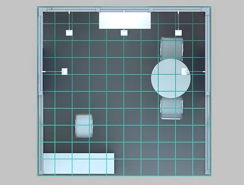 10x10 trade show booth rental